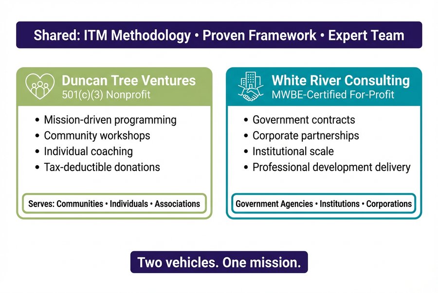 DTV and White River Consulting &mdash; two vehicles, one mission
